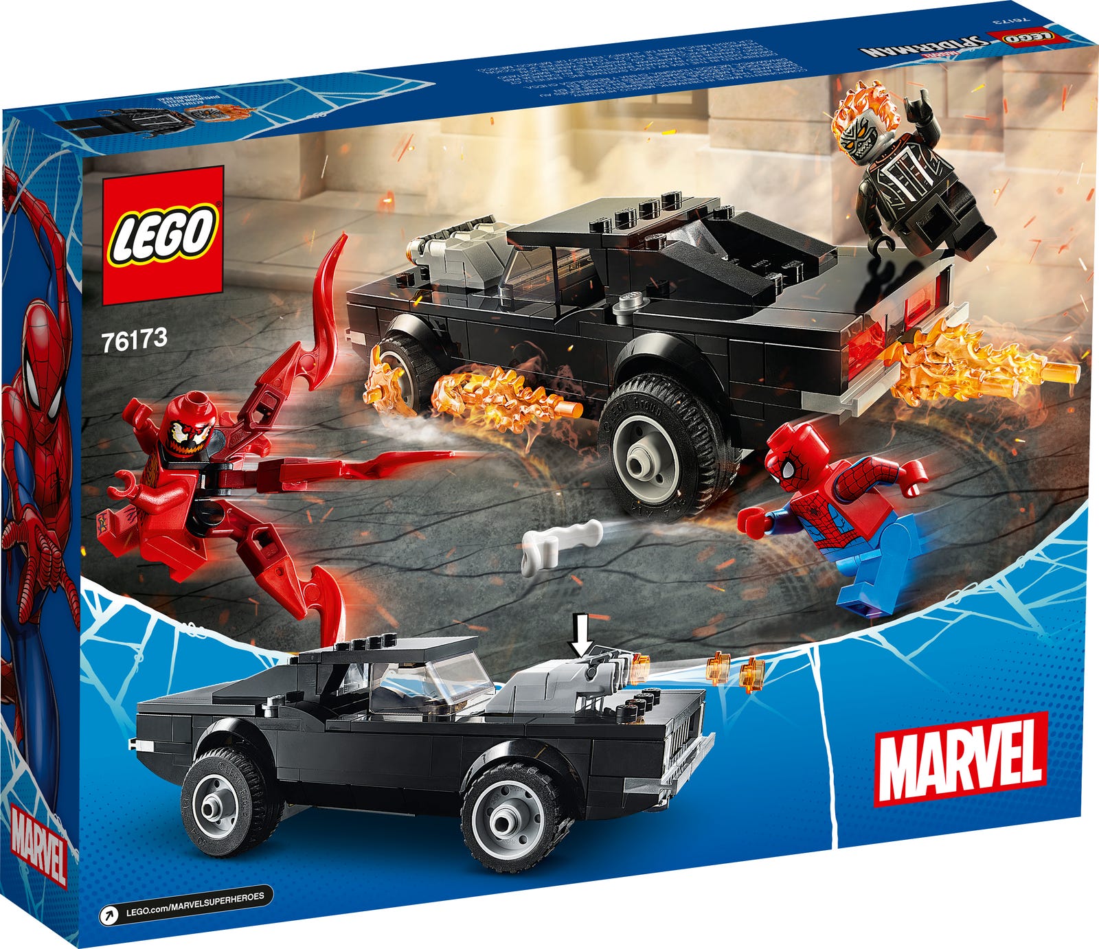 Spiderman Và Ma Tốc Độ Đối Đầu Carnage - LEGO SPIDERMAN 76173