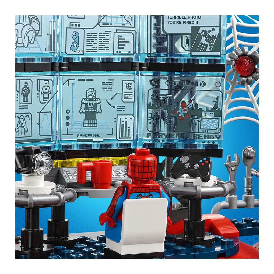 Đột Kích Hang Ổ Người Nhện - LEGO SUPERHEROES 76175