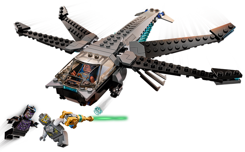 Phi Cơ Của Chiến Binh Báo Đen - LEGO SUPERHEROES 76186