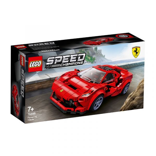 Đồ Chơi LEGO SPEED CHAMPIONS Siêu Xe Ferrari F8 Tributo 76895