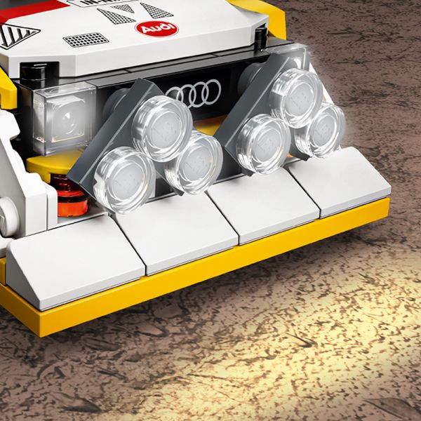 Mô Hình Lắp Ráp LEGO SPEED CHAMPIONS Siêu Xe 1985 Audi Sport Quattro S1 76897