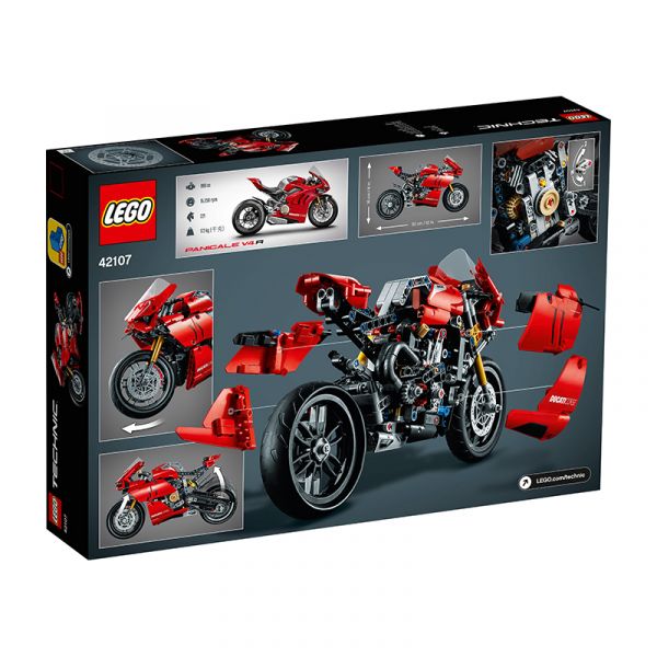 LEGO TECHNIC 42107 Siêu Mô Tô Ducati Panigale V4 R