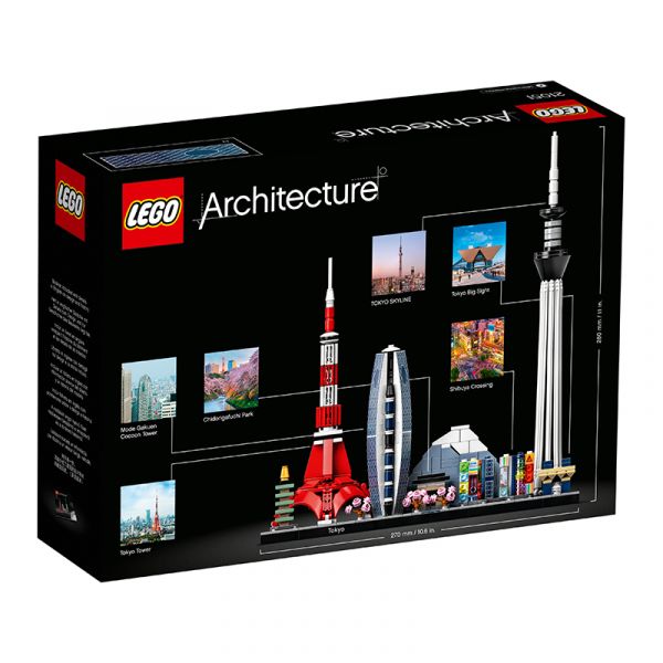 LEGO ARCHITECTURE Thành Phố Tokyo  21051