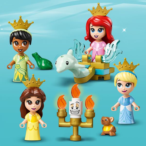Lego Disney Câu chuyện phiêu lưu của Ariel, Belle, Cinderella và Tiana 43193