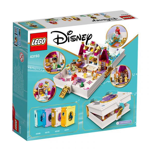 Lego Disney Câu chuyện phiêu lưu của Ariel, Belle, Cinderella và Tiana 43193