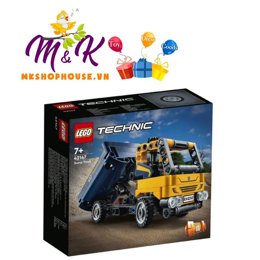 LEGO TECHNIC 42147 Xe Tải Công Trình