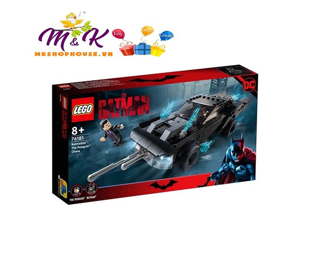 LEGO SUPERHEROES Cuộc Rượt Đuổi Giữa Batman Và Penguin 76181