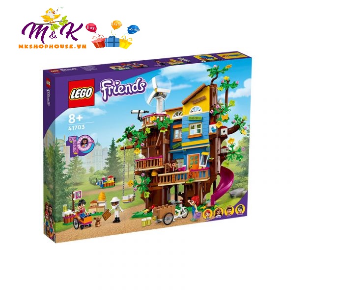 Đồ Chơi LEGO FRIENDS Nhà Cây Tình Bạn 41703