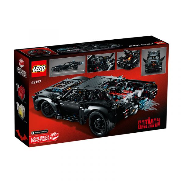 Đồ Chơi LEGO TECHNIC Chiến Xe Batmobile 42127