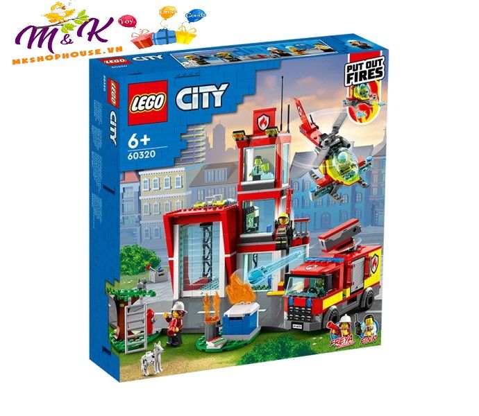 LEGO City Trạm cứu hỏa 60320