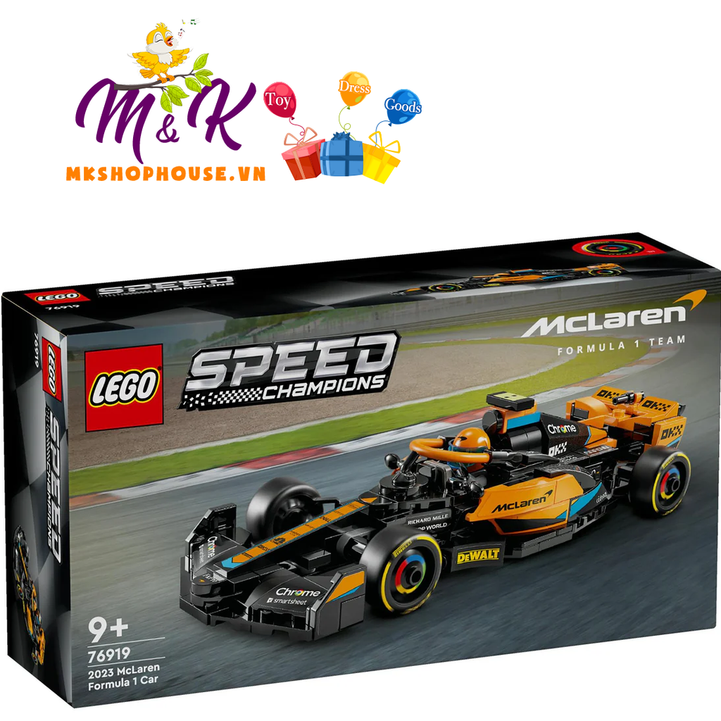 Đồ Chơi Lắp Ráp Siêu xe McLaren F1 LEGO SPEED CHAMPIONS 76919 (245 chi tiết)