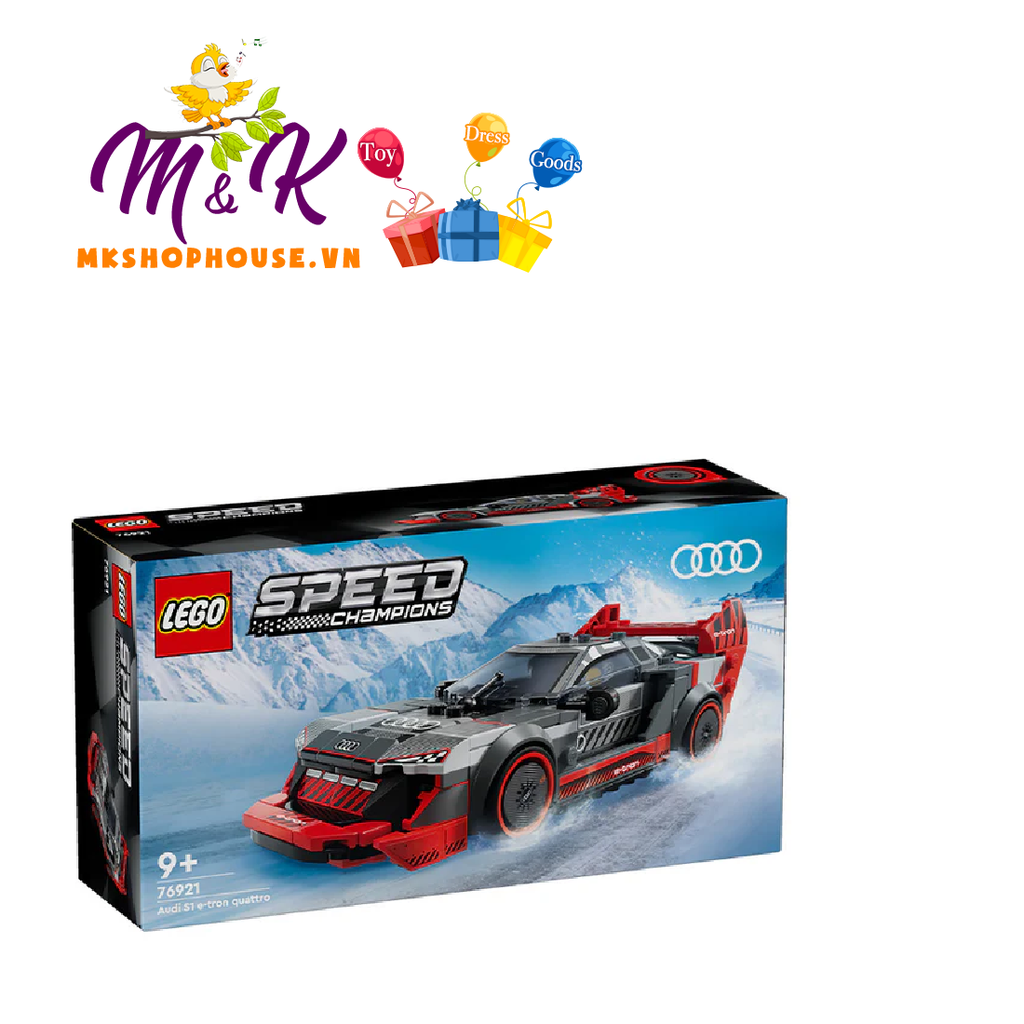 Đồ chơi lắp ráp Siêu xe thể thao Audi S1 e-tron quattro LEGO SPEED CHAMPIONS 76921