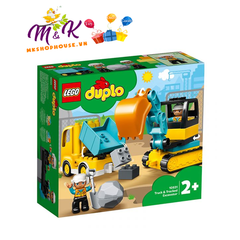 Đồ chơi Lego XE TẢI & XE XÚC EM BÉ 10931