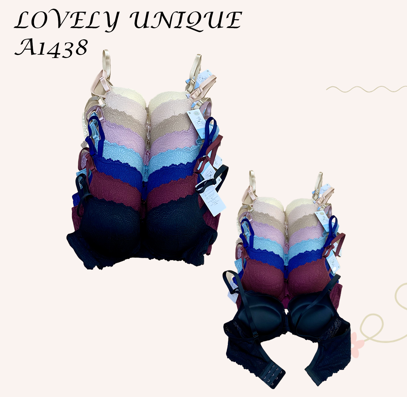 ÁO LÓT LOVELY UNIQUE A1438
