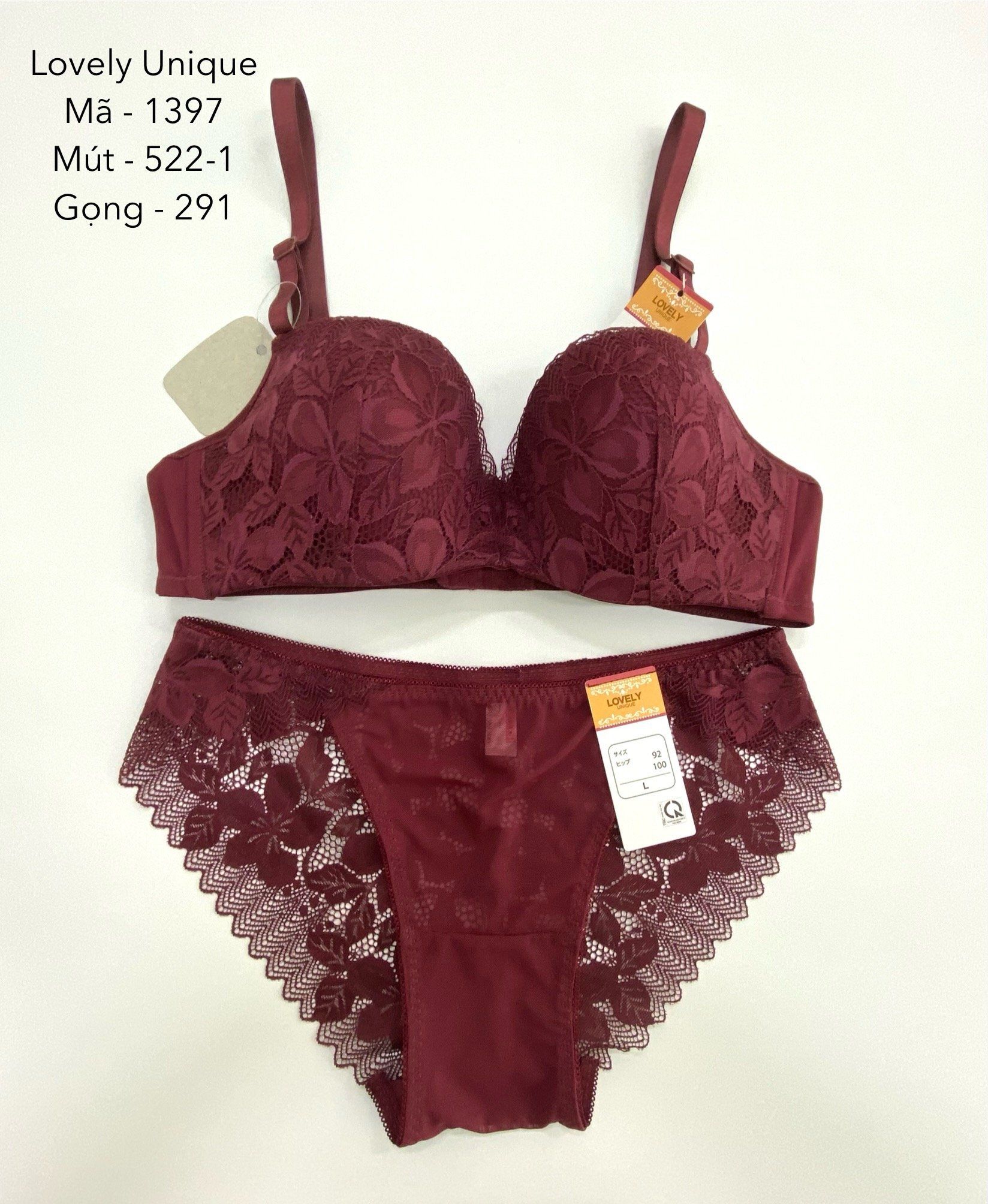 ĐỒ LÓT LOVELY UNIQUE 1397