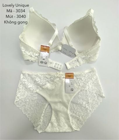  BỘ ĐỒ LÓT LOVELY UNIQUE 3034 