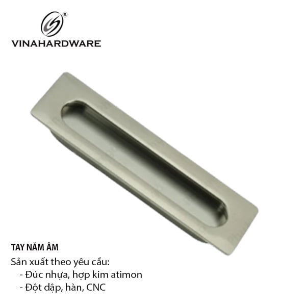Tay nắm âm inox Vinahardware
