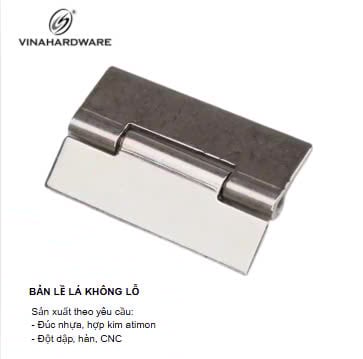 Bản lề lá không lỗ Vinahardware