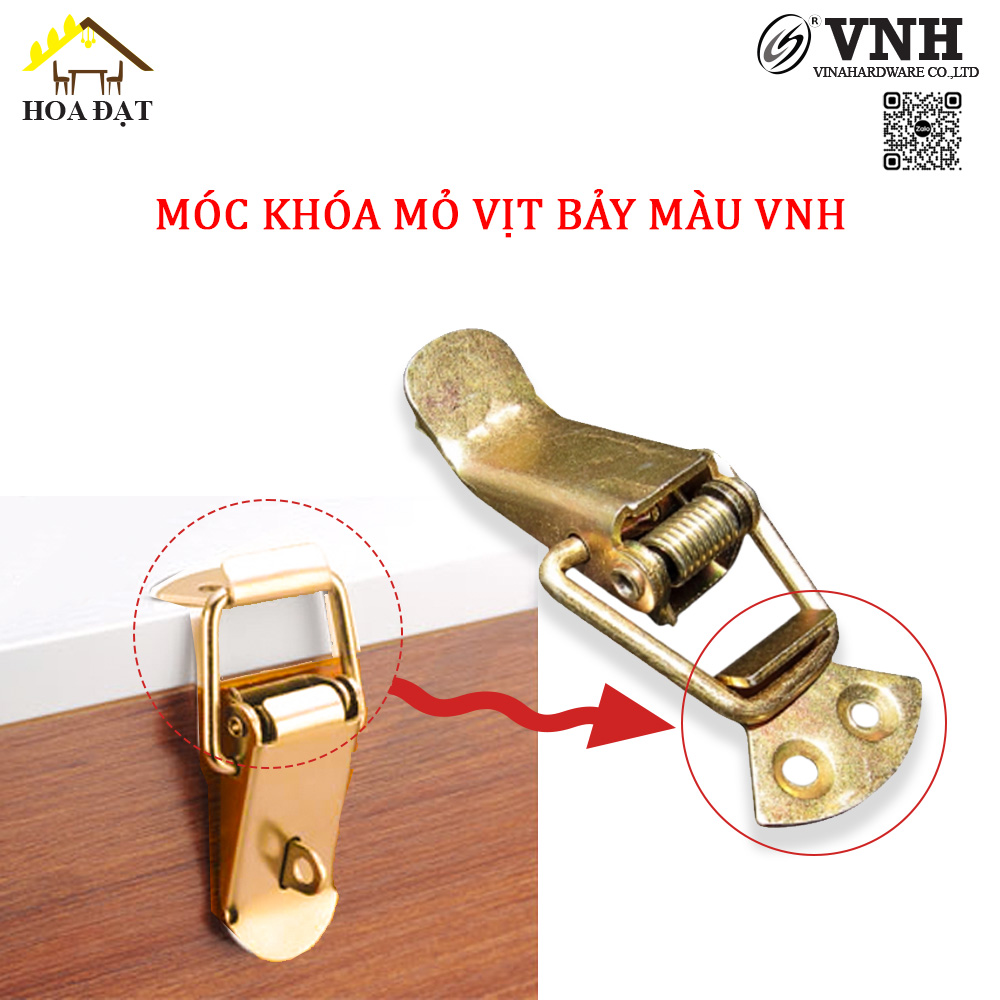 Móc khóa mỏ vịt Vinahardware bảy màu TL10101Z23