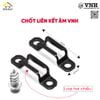 Chốt liên kết âm Vinahardware, sắt xi đen - Mã 2201.2.42101