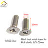 Bulong Bake Đầu Côn Mạ Nikel – Vinahardware M4 – M8