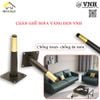 Chân ghế sofa (chân nghiêng) vàng đen Vinahardware, cao cấp - VNH101D200