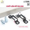 Chốt liên kết âm Vinahardware, sắt xi đen - Mã 2201.2.42101