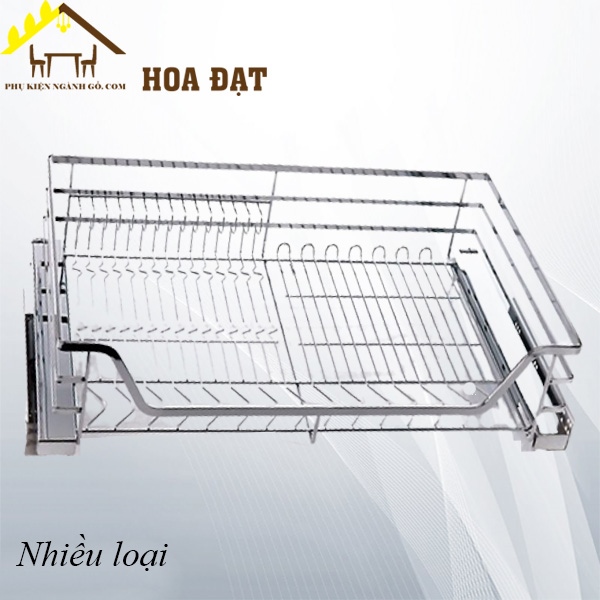 Giá xoong nồi Vinahardware, bát đĩa inox 304 nan dẹp - VNH0750350