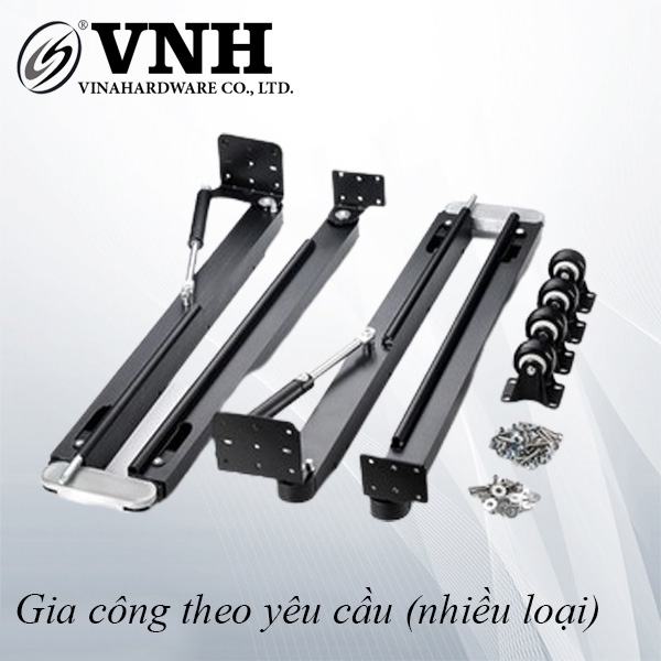 Phụ kiện bàn gập âm tủ Vinahardware dài 1200x2,2mm - P1200