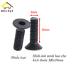 Bulong đầu côn lục giác đen – 8102.0.06151