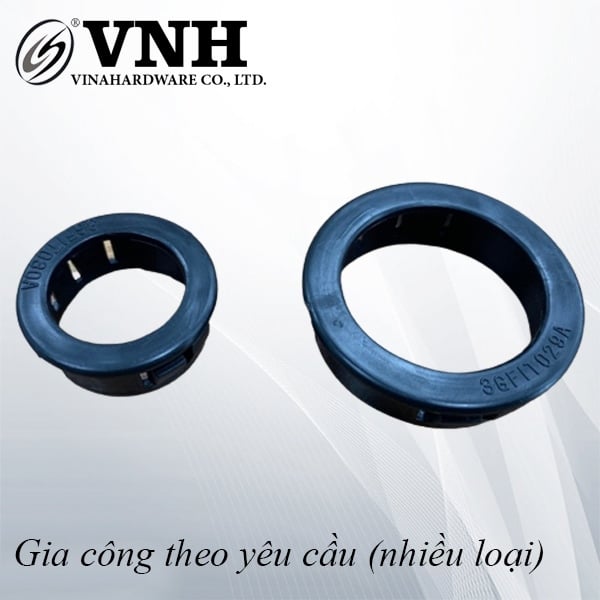 Pat ( bas) nhựa nẹp dây cáp Vinahardware màu đen NC25B