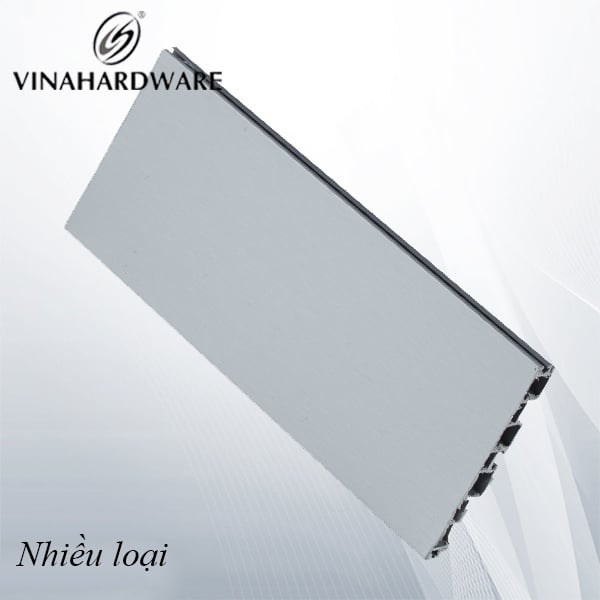 Nẹp nhôm che chân tủ bếp Vinahardware dài 3000mm-VNH65279