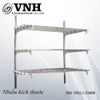 Kệ treo tường 3 tầng, inox Vinahardware - VNH120641