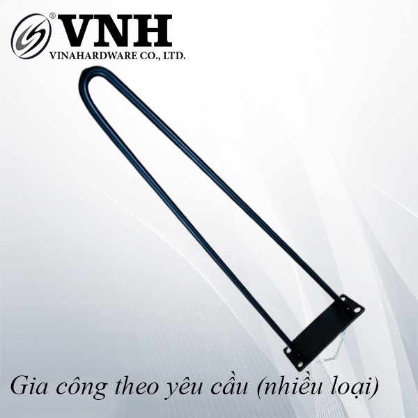 Chân sắt hai nan Vinahardware, phi 10, hàng phôi - VNH35510