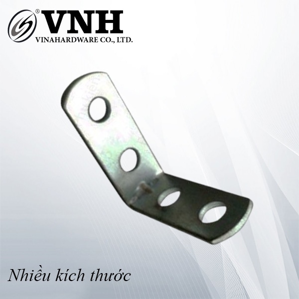 Pat (bas) vuông hai lỗ vít Vinahardware, xi trắng - P125040