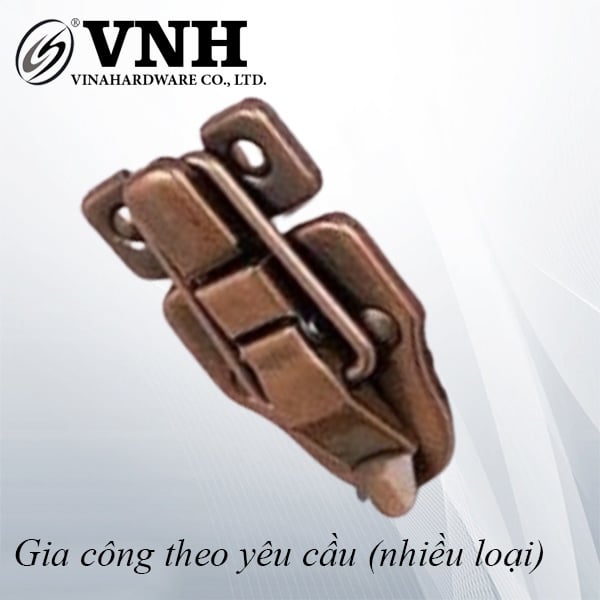 Khóa móc hộp trang điểm Vinahardware loại 40x60mm - KT4060GC