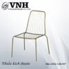 Ghế Cafe Khung Thép Sơn Vàng 2302.1.06147