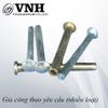 Đinh tán rive sắt Vinahardware, xi trắng - RN675