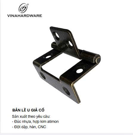 Bản lề chữ U giả cổ Vinahardware