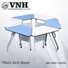 Bàn hình thang xếp nối linh hoạt Vinahardware - VNH055503