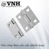 Bản lề lá 4 lỗ Vinahardware, inox 304 - 1230.1.40403