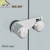 Chốt gài cửa kính nhà tắm Inox bóng – Vinahardware 5402.2.00663