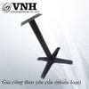 Chân bàn cafe chân trụ 700mm, gang đúc - VNH70023B