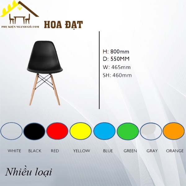 Ghế nhựa Cafe Vinahardware