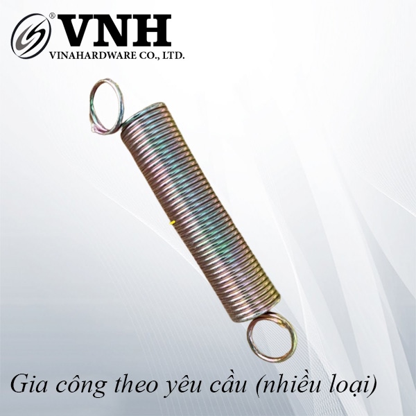 Lò xo Vinahardware loại 60x18x2mm, xi bảy màu - VNH60182