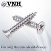Vít đầu bằng inox 201 Vinahardware , M4 - ZS425I