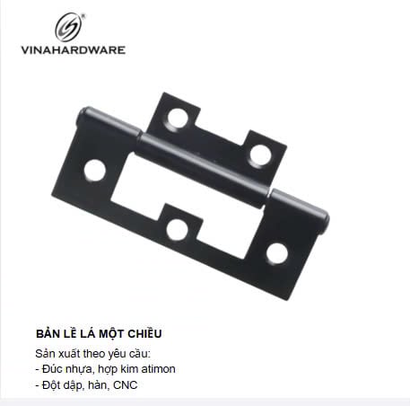 Bản lề lá một chiều Vinahardware