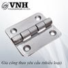 Bản lề lá bo góc Vinahardware, inox 304 - 1230.4.40453
