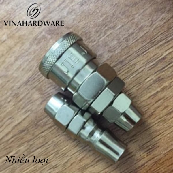 Đầu nối 2 đầu Vinahardware phi M8 M10 M12  VNH141021-VNH141021