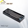 Bản lề âm sàn cửa đi kính cánh mở inox 304 bóng - H60840